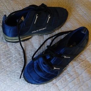 Polo Sport fabric tennis shoes